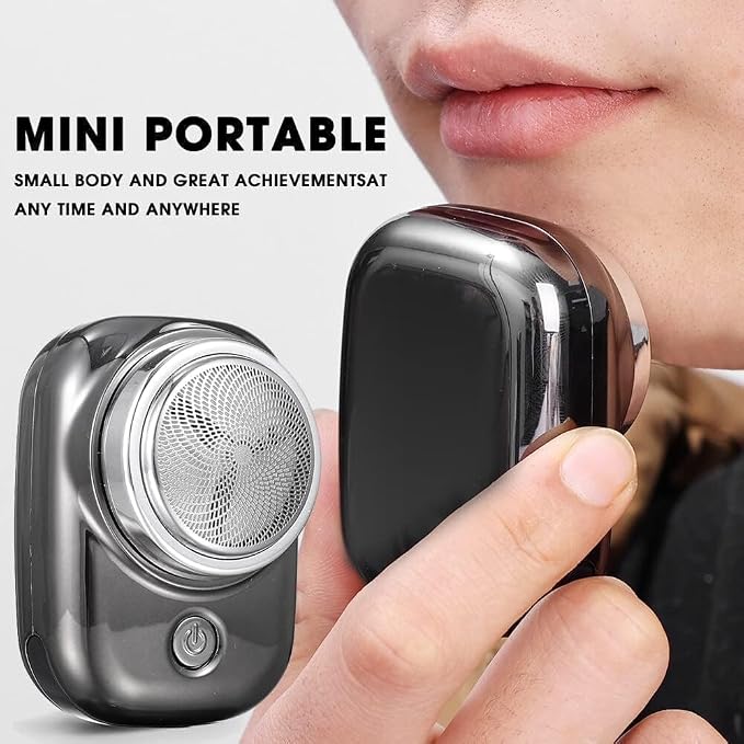 Mini Portable Electric Shaver (পকেট রিচার্জেবল শেভার)